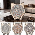 thumbnail image 2 of 135pcs Irregular Morandi-Colored Cat Shaped Wooden Jigsaw Puzzle Unique Animal Shape Wooden Puzzles for Adults Kids Holiday Birthday Present Idea, 2 of 5