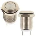 thumbnail image 2 of MOVTOTOP 2pcs Doorbell Button Lighted Panel Mount Push Button Round Chime Button Supply, 2 of 7