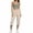 #02 Beige 【Stock Up & Rotate: Mix & Match Your Go-To Colors】, variant on Plus Size Women's Solid Nylon Cropped Cargo Pants, Multi-Pockets, Articulated Seams Casual Trousers, Mid-Rise Y2K Utility Fit, Relaxed Straight Leg, Everyday Streetwear, | CSEONE,Gray 2XL