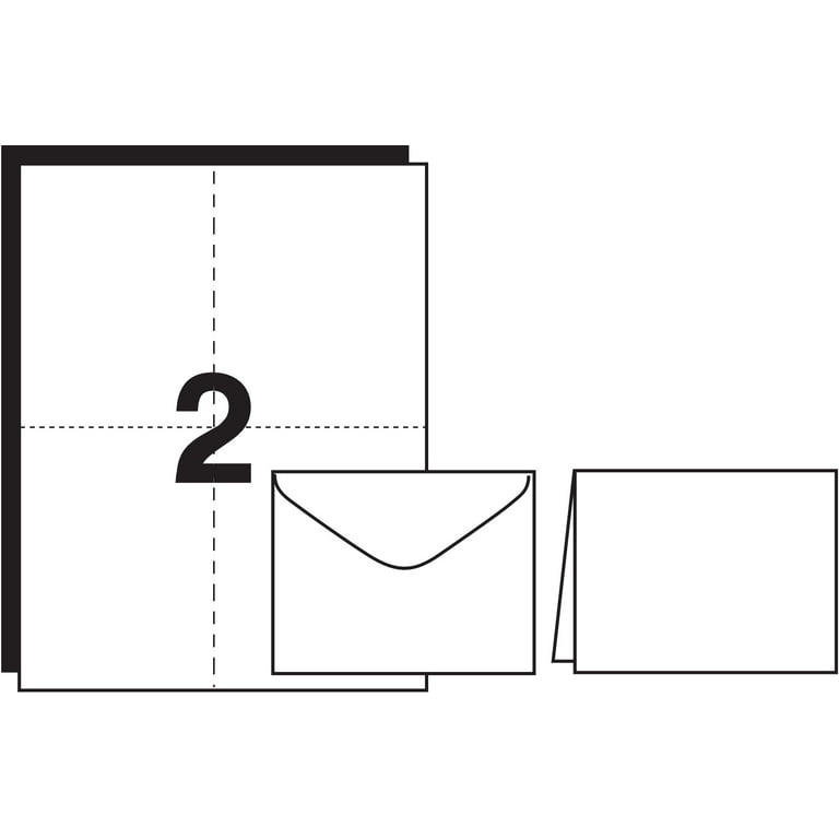 avery-blank-greeting-note-cards-printable-stationery-with-envelopes-4-25-x-5-5-8315-walmart-com for Free Printable Blank Note Cards Avery Blank Greeting Note Cards, Printable Stationery with Envelopes, 4.25