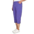 thumbnail image 3 of Alfred Dunner Womens  Tropical Allure Clamdigger, 3 of 6