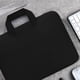 thumbnail image 5 of Funda impermeable de algodón Meanswhat para portátil de 15,6", color negro, 5 of 8