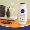 thumbnail image 2 of NIVEA Pampering Vanilla and Sweet Cream Body Wash with Nourishing Serum, 20 fl. oz. Bottle, 2 of 9
