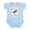 Sky Blue, variant on CafePress - Daddy's Lil' Co Pilot Infant Creeper - Baby Light Bodysuit, Size Newborn - 24 Months