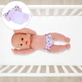 thumbnail image 4 of IFANLANDOR 4 Pcs Baby Doll Diapers Assorted Color Reusable Cloth Diapers For Doll Accessories Playtime, 4 of 8