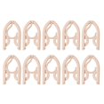 thumbnail image 2 of GBAYXJ 10 Pcs Travel Foldable Hangers 2024 Update Portable Plastic Hanger Travel Accessories Must Haves Clothes Drying Rack Folding Hanger For Traveling Camping Flying RV, 2 of 4