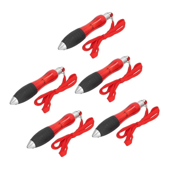 Pensas de Grasa Grande, Bolígrafos Pesados Peso Equilibrio 5 Piezas Rojo Cuerpo Retrampiclil Fortalécer Los Músculos para una Baja Resistencia A la Agarre para el Temblor