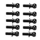 thumbnail image 5 of 10 Uds. Extremo amortiguador de varilla de enlace de tornillo de cabeza de bola de Metal para coche Tamiya TT01 TT02 RC negro, 5 of 10