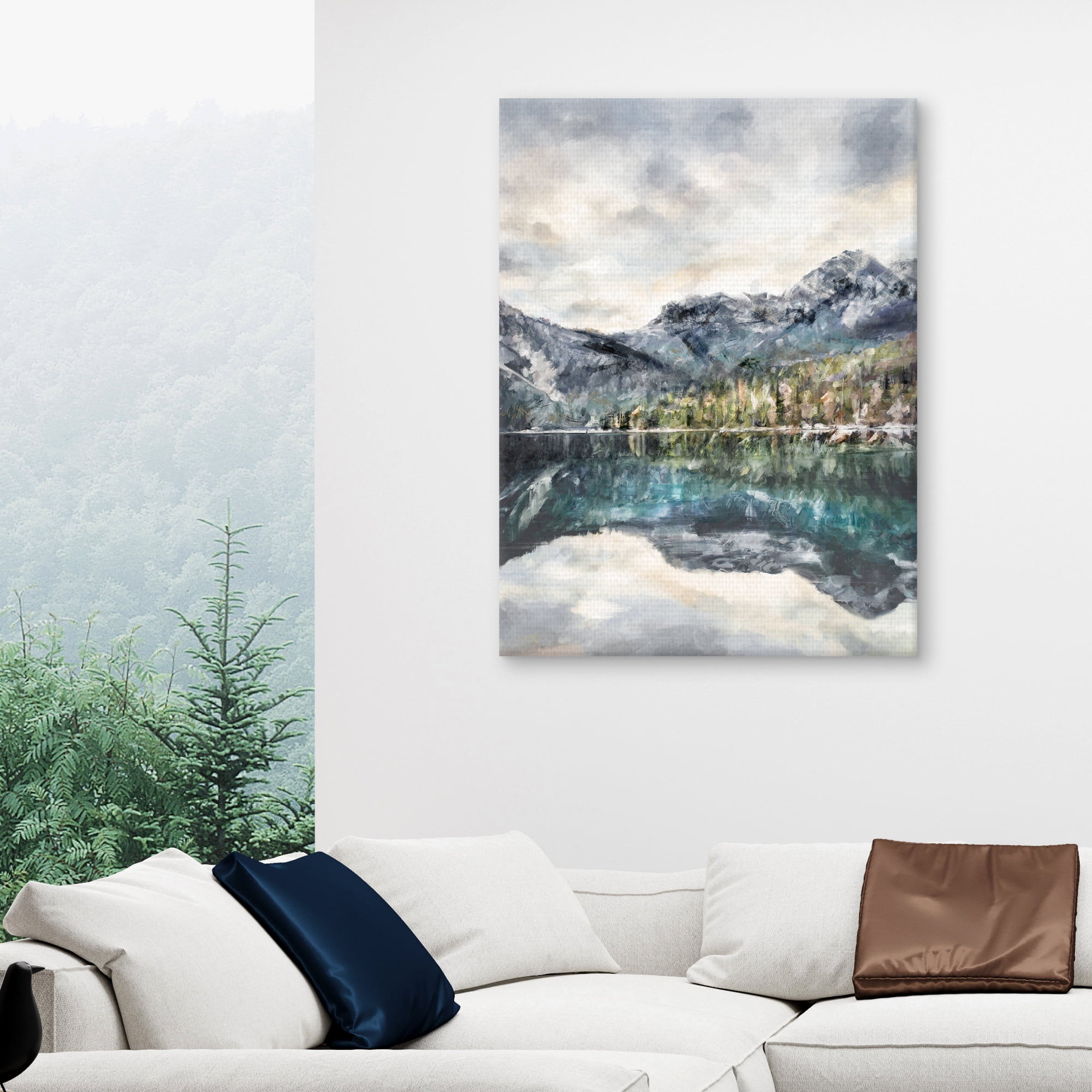 Lake Reflections by Studio Arts Canvas Art