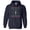 Navy, variant on Skibidi Toilet Christmas Hoodie Sweatshirt Unisex Large Black