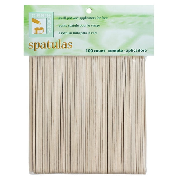 Clean + Easy Wax Applicator Spatulas Small 100ct
