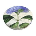 thumbnail image 2 of Lsque Vintage Flower Round Bar chair cushion covers Velvet Fabric Premium Comfort Protects from Scratches and Stains for 14-17 Inch Chair- 14 inch, 2 of 7