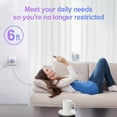 thumbnail image 3 of iPhone Charger - 2 Pack 20W PD USB C Wall Charger with 6ft Fast Charging Cable Compatible with iPhone 14/13/12/11 Purple, 3 of 8