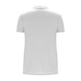 thumbnail image 3 of Fesfesfes Women's Trendy Tee 2025 Summer Solid Color Short Sleeves Lapel V-Neck T-shirt Sports Fashionable Comfortable Outdoor Tops(White,XL), 3 of 5