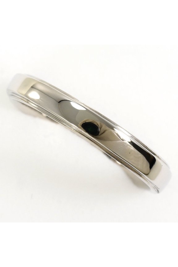 Pre-Owned PT950 Platinum Ring with 1 Blue Diamond (No Carat Marking), Total Weight 6.0g, Like...