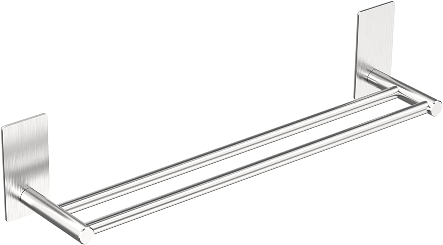 Towel Bar Double Towel Rack for Kitchen/Bathroom Wall Mounted SUS304