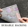 thumbnail image 6 of Pastel Princess Unicorn Pattern Door Rugs,Washable Non Slip Door Mats Indoor,Decorative Door Mats,Entry Mat Indoor for Entrance,Bedroom,Kitchen,Bathroom,20"x32", 6 of 6