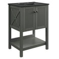 thumbnail image 1 of Modway Steam 24" Bathroom Vanity in Gray Black, 1 of 11