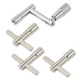 thumbnail image 3 of Shisuyan 4pcs Drum Key Wrench Unloading Drum Key Fast Loading Plate Hand Drummer Essential Drum Musical Instrument Accessories, 3 of 8