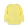 thumbnail image 6 of HAOTAGS Toddler Boys Girls Sweatshirts , Casual Fall Pullover Bottoming Tops Graphic print Crew Neck Long Sleeve Yellow 7 T, 6 of 6