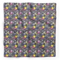 thumbnail image 1 of Bimba Gray Circle & Triangle Geometric Printed Pure Silk Scarf For Hair Neck Head Bandanas For Women 40 x 40 Inches, 1 of 6