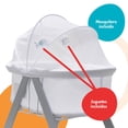 thumbnail image 4 of Cuna Pamo Babe Luna Estrella con mosquitero blanco 9 kg, 4 of 8