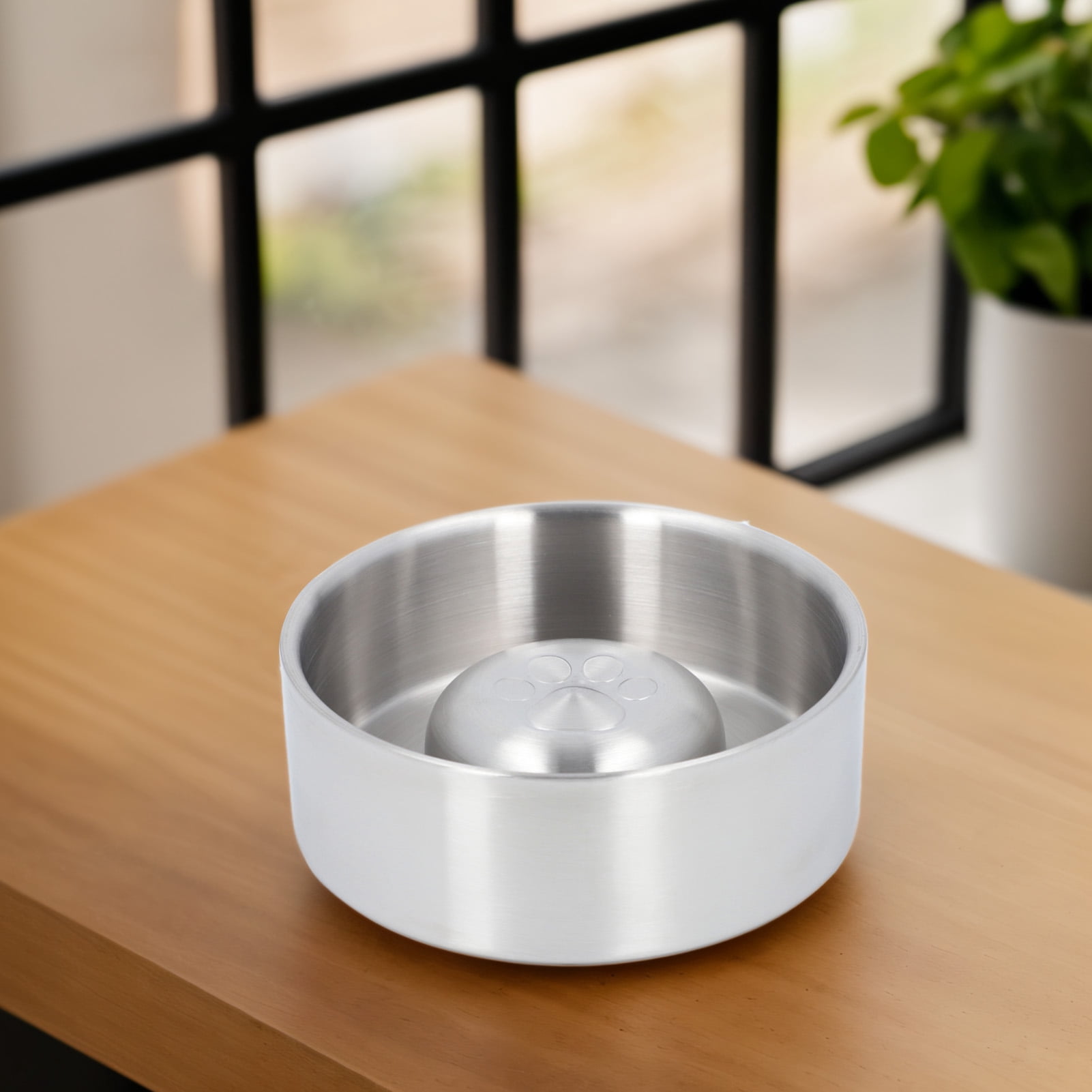 Slow Feeder Dog Bowls, Slow Down Eating Preventing Choking Scratch Resistant Pet Feeding Bowl Drop Resistant Easy Clean  For Home For Large Sized Dogs