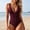 Red, variant on Swimming Women Elegant Piece Tennis Swimsuit for Resort Ready Beachwear by Sophisticated Design Summer Red M