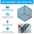 thumbnail image 3 of Kit de posavasos geométricos creativos, para tapete para bebidas, tapete para jarrones, absorbente y resistente a la suciedad, 3 of 5