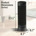 thumbnail image 3 of Honeywell Digital Ceramic Tower Heater with Motion Sensor, New, Black, HCE323V, 3 of 13