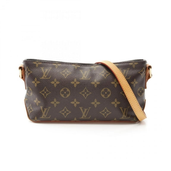 Pre-Owned Louis Vuitton Trotter Shoulder Bag, Coated Canvas and Leather, Monogram,... (Fair)