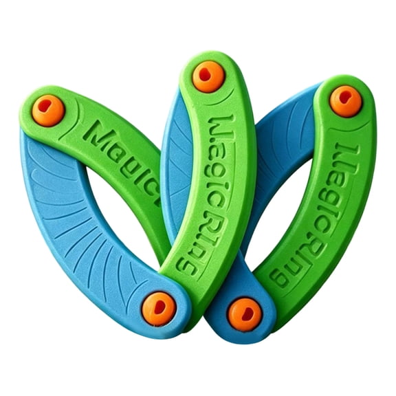 Soft Flying Disc, EVA Foam Foldable Boomerang Ring Toy with Whistling Sound, Safe Outdoor Lawn Beach Pool Games Birthday Gift for Kids and Adults