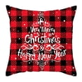 thumbnail image 1 of Ma Commande Passée Nouvelle Housse de Coussin en Lin de Noël 1 Pce pour Canapé Décoration Maison, 1 of 1