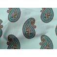 thumbnail image 4 of oneOone Organic Cotton Voile Fabric Paisley Block Print Fabric BTY 42 Inch Wide, 4 of 4