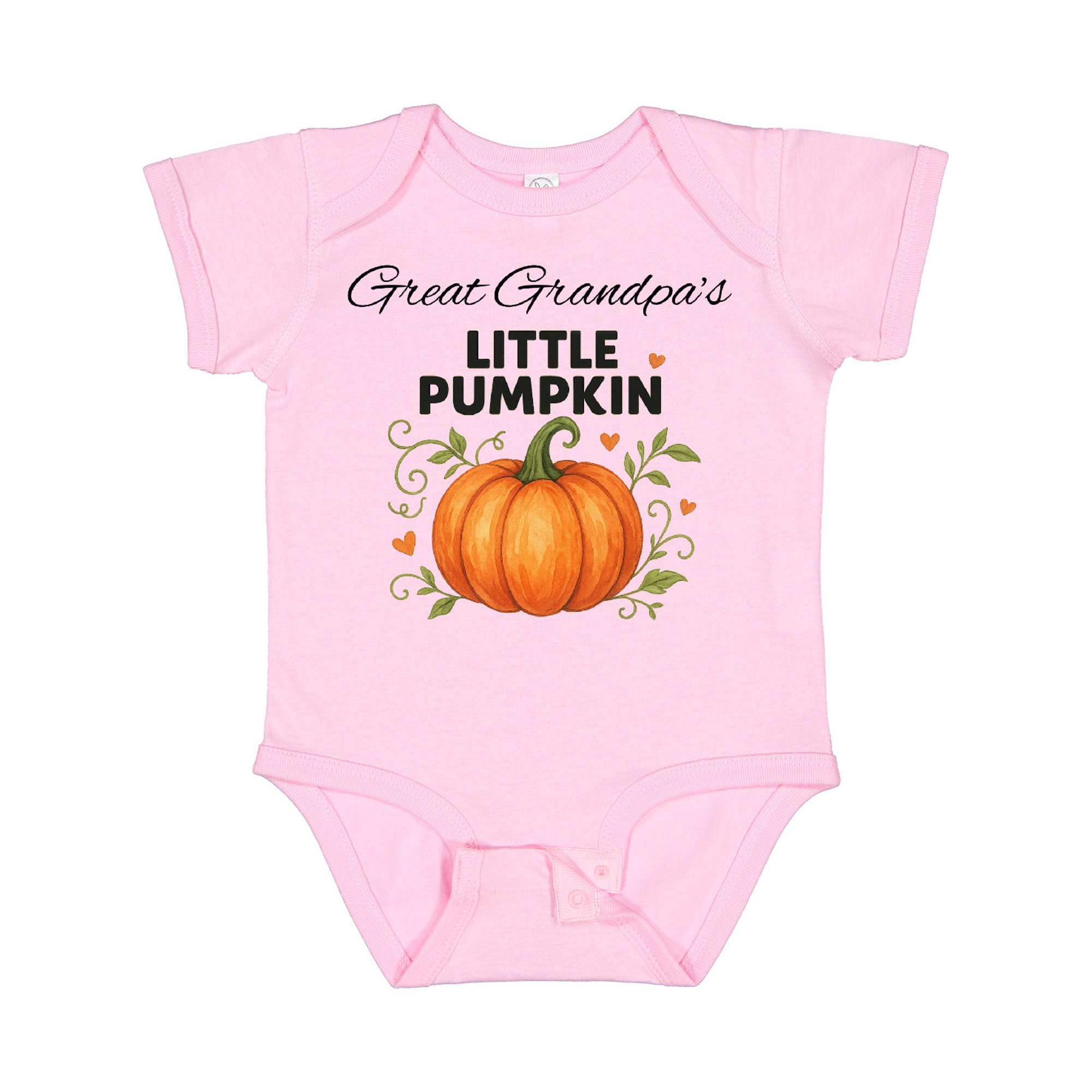 Inktastic Great Grandpa's Little Pumpkin Boys or Girls Baby Bodysuit
