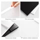 thumbnail image 2 of Carpeta de sobres de tamaño B5 PP Bolsa de almacenamiento de plástico Porta documentos Carpeta de ar Abanopi Negro, 2 of 7