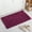 Dark purple, variant on Bathroom Mat By LuxUrux-Extra-Soft Plush Bath Shower Bath Mat, Chenille Microfiber Material, Super Absorbent Shaggy Bath Rug. Machine Wash & Dry(15x23inch or 19x31inch)