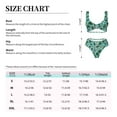thumbnail image 6 of Daiia Pineapple Sea Turtle Women's Bikini Set Two Piece Swimsuit High Waisted Bikini Adjustable Straps Bikini Perfect for Beach, Pool, and Summer Vacation-Small, 6 of 9