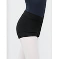 thumbnail image 3 of Daydance Athletic Dance Shorts for Girls V Cross Waist Short Leggings, 3 of 6