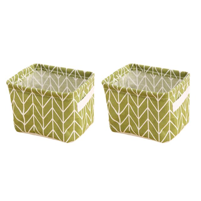 Billuyoard Cesta de almacenamiento de escritorio DIY Misceláneas Ropa interior Almacenamiento de juguetes No.02 2Conjunto