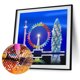 thumbnail image 3 of Cuadros Decorativos Kit de mosaico de construcción de ciudad 5D DIY cristal parcial Ehuebsd redondo pintura de diamantes de imitación conjunto de imágenes de dibujo decoración del hogar, 3 of 9