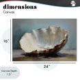 thumbnail image 5 of Stupell Industries Traditional Neutral Shell Still Life Canvas Art, 24 x 16, by Petals Prints Design, 5 of 9