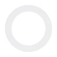 thumbnail image 2 of MERIGLARE Bass Drum Bottom Port Hole Protector Sturdy Easy to Use Protective White, 2 of 9