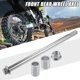 thumbnail image 2 of 1 Conjunto de Eje Delantero y Trasero con Buje y Tornillo M14 250mm para Moto de Tierra, Scooter, ATV Eje de Rueda Color Plateado, 2 of 6