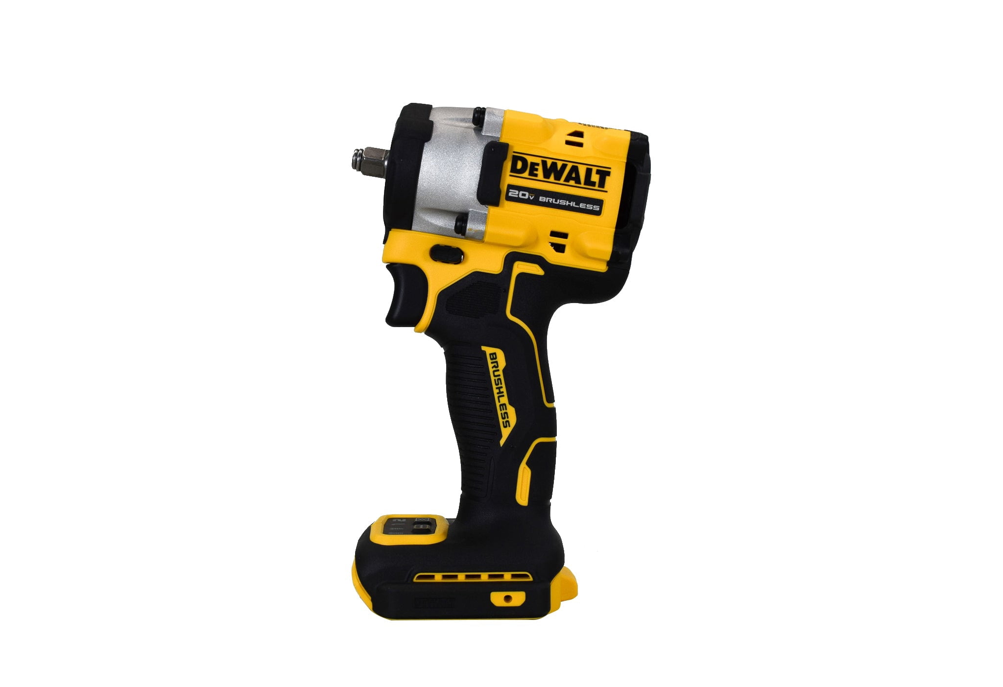 DEWALT ATOMIC 20V MAX 3/8 in Cordless Impact Wrench Kit with Hog Ring Anvil (DCF923P2) – 300 ft-lbs Fastening, 450 ft-lbs Breakaway, (2) 5.0Ah Batteries, Charger, Contractor Bag