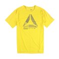 thumbnail image 1 of Reebok Mens OST ACTIVCHILL Graphic T-Shirt, Yellow, Large, 1 of 7