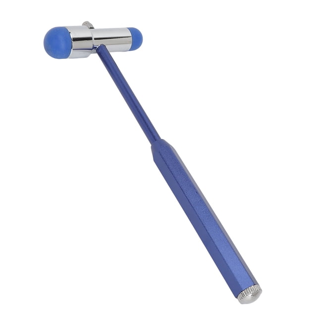 Marteau en Alliage d'Aluminium, Marteau Neurologique Multifonctionnel pour la Réponse d'Étirement Musculaire, Réflexes Articulaires, avec Poignée Humanisée