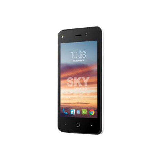 Sky Devices Platinum 4 0 Smartphone Dual Sim 4g Lte 4 Gb Gsm 4 800 X 480 Pixels Ram 512 Mb 5 Mp 1 3 Mp Front Camera Android Black Walmart Com Walmart Com
