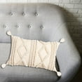 thumbnail image 3 of Housses de Coussins Décoratives pour la Maison, Housse de Coussin à Pompons 30x50 cm, 3 of 8