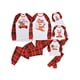 thumbnail image 4 of Sonducket Pijamas familiares Navidad Vacaciones Impreso Plaid Ropa de dormir Manga larga Cuello Loungewear Pijama HOMBRES L, 4 of 6